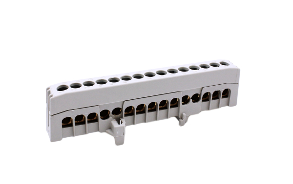 A15-F2 Sammelklemme Abzweigklemme Schraubklemme fingersicher grau 15x 16mm²